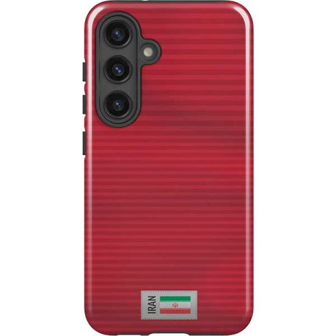 Iran Soccer Flag Galaxy S25 Plus Impact Case